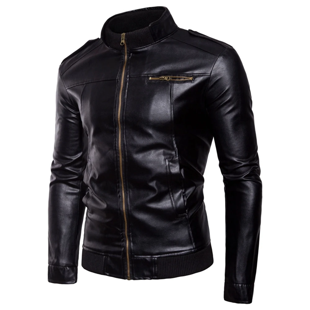 Faux Leather 2020 New Fashion Trend Horizontal Zipper Solid Slim Casual Motorcycle Boutique Full Men's Leather Jacket
Faux Leather 2020 New Fashion Trend Horizontal Zipper Solid Slim Casual Motorcycle Boutique Full Men's Leather Jacket