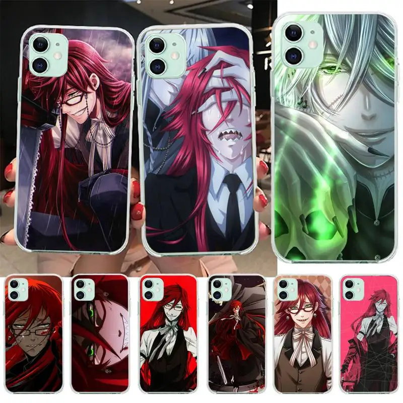 Kuroshitsuji Black Butler Grell Sutcliff Phone Case for iphone 12 Mini SE 2020 5 5S 6 6S Plus 7 8 Plus X XR XS 11 Pro Max cover
Kuroshitsuji Black Butler Grell Sutcliff Phone Case for iphone 12 Mini SE 2020 5 5S 6 6S Plus 7 8 Plus X XR XS 11 Pro Max cover