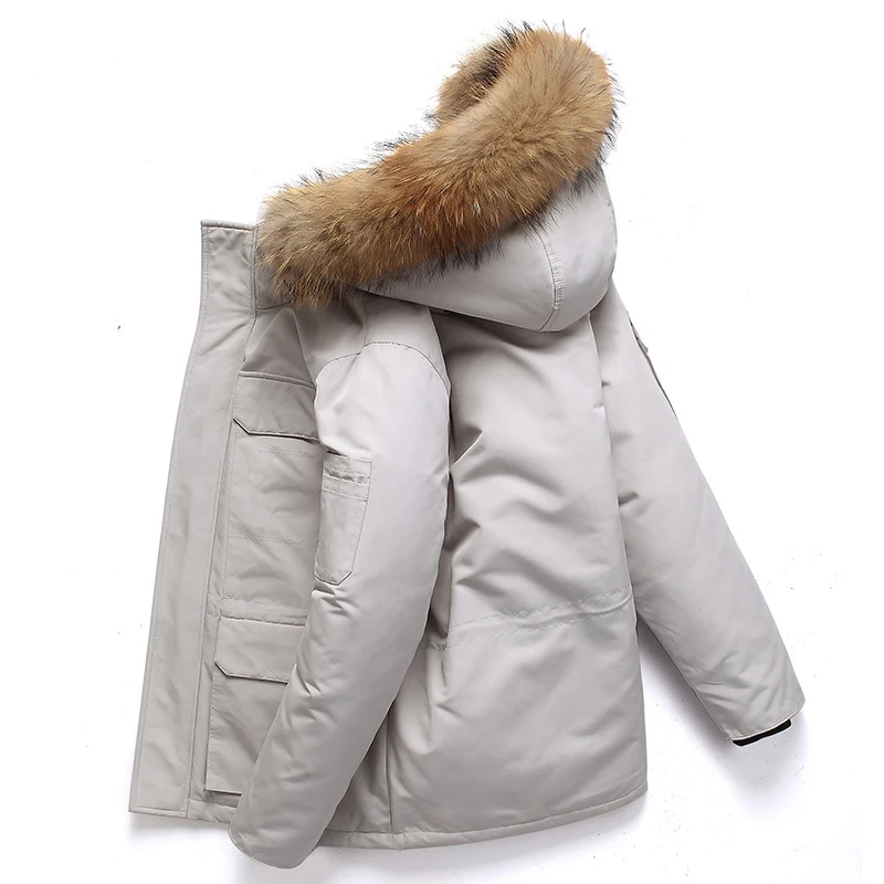 2021 Men Winter Jackets Plus Size Winter Men Duck Down Jacket Fur Collar Hooded Thick Parka Down Coat Snow Parka Overcoat
2021 Men Winter Jackets Plus Size Winter Men Duck Down Jacket Fur Collar Hooded Thick Parka Down Coat Snow Parka Overcoat