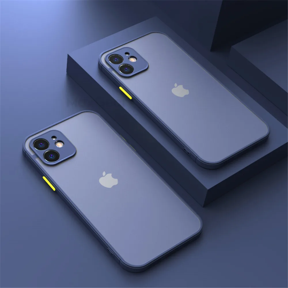 Shockproof Armor Matte Case For iPhone 13 12 11 Pro Max XR X S 6 7 8 Plus SE Mini Luxury Silicon Bumper Clear Hard PC Cover Capa
Shockproof Armor Matte Case For iPhone 13 12 11 Pro Max XR X S 6 7 8 Plus SE Mini Luxury Silicon Bumper Clear Hard PC Cover Capa