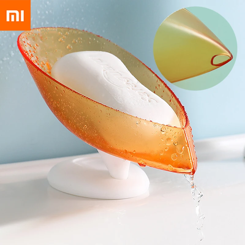 Xiaomi Shape Soap Box Drain Soap Holder Box Bathroom Shower Soap Holder Storage Tray Creative Sucker Water-free Storage Box
Xiaomi Shape Soap Box Drain Soap Holder Box Bathroom Shower Soap Holder Storage Tray Creative Sucker Water-free Storage Box