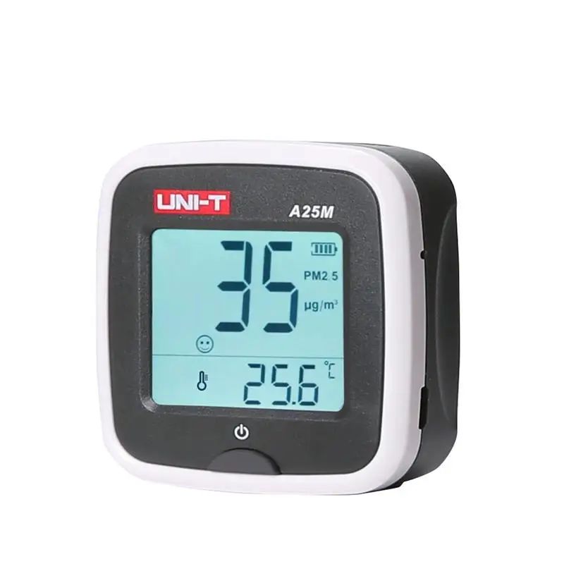 UNI-T A25M handheld Rechargeable Formaldehyde Detector PM2.5 Air Quality meter
UNI-T A25M handheld Rechargeable Formaldehyde Detector PM2.5 Air Quality meter