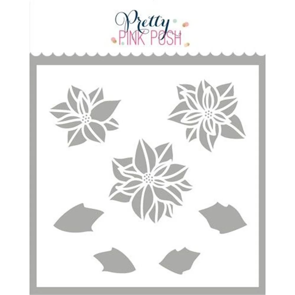 Christmas Flower Decorations Poinsettias Stencils For Diary Scrapbooking Decoration Easter Craft Engraving Molds 2021 Arrival
Christmas Flower Decorations Poinsettias Stencils For Diary Scrapbooking Decoration Easter Craft Engraving Molds 2021 Arrival