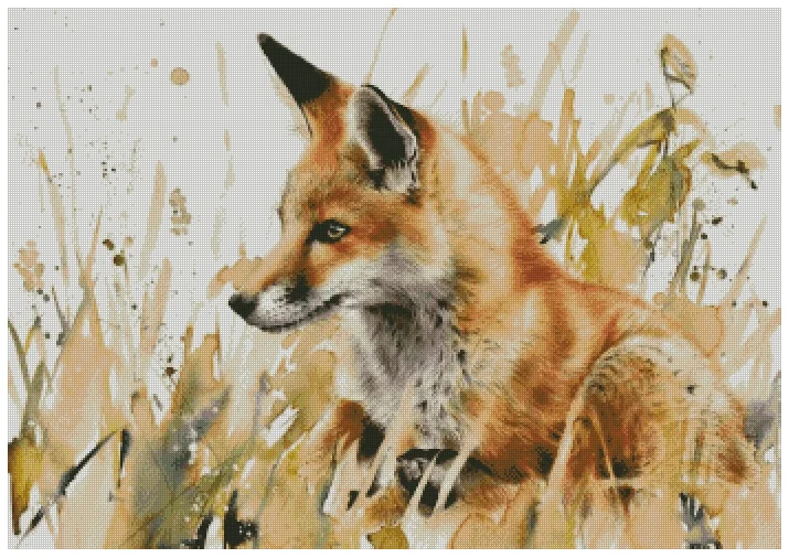 Animal Fox in the Grass Top Quality Cross Stitch Kits 14CT Unprinted Sewing kit Embroidered Art Handmade Home Decor
Animal Fox in the Grass Top Quality Cross Stitch Kits 14CT Unprinted Sewing kit Embroidered Art Handmade Home Decor