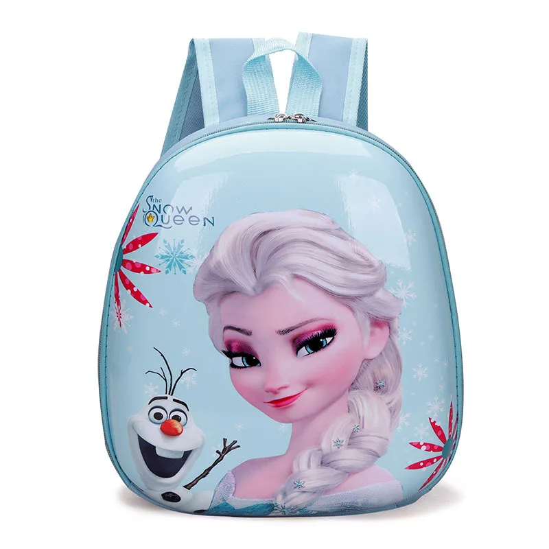 

Disney Mickey cartoon hard shell children's school bag Frozen Elsa kindergarten baby cute backpack boy girl eggshell bag