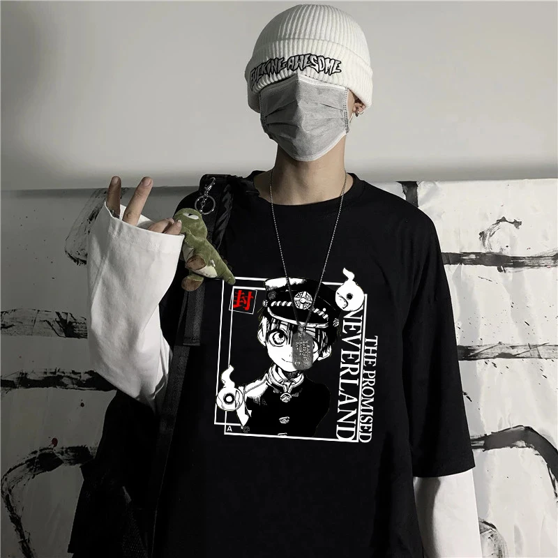 Модная Повседневная Корейская футболка Hanako-kun с японским аниме мультяшным принтом, зимние хлопковые топы с круглым вырезом и длинными рукав... 
Модная Повседневная Корейская футболка Hanako-kun с японским аниме мультяшным принтом, зимние хлопковые топы с круглым вырезом и длинными рукав...