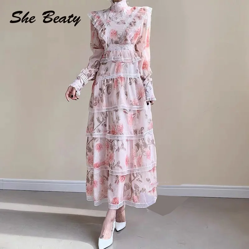 She Beaty Lace Floral Printed Dresses For Women 2021 Autumn Winter Clothes E Girl Midi Evening Dresses Vestidos Mujer Robe Femme
She Beaty Lace Floral Printed Dresses For Women 2021 Autumn Winter Clothes E Girl Midi Evening Dresses Vestidos Mujer Robe Femme