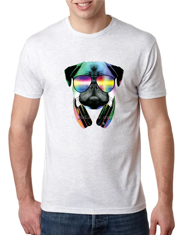 Colorful Pug Dj Soft Premium T-Shirt Funny Animal Dog Tee New Trends Tee Shirt men brand tshirt summer top tees
Colorful Pug Dj Soft Premium T-Shirt Funny Animal Dog Tee New Trends Tee Shirt men brand tshirt summer top tees