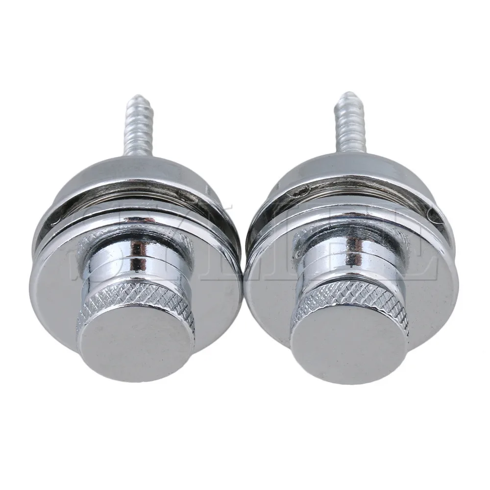 2 шт. хром ремень замки Безопасность с плоской головкой для Электрогитары бас-гитара
2 шт. хром ремень замки Безопасность с плоской головкой для Электрогитары бас-гитара