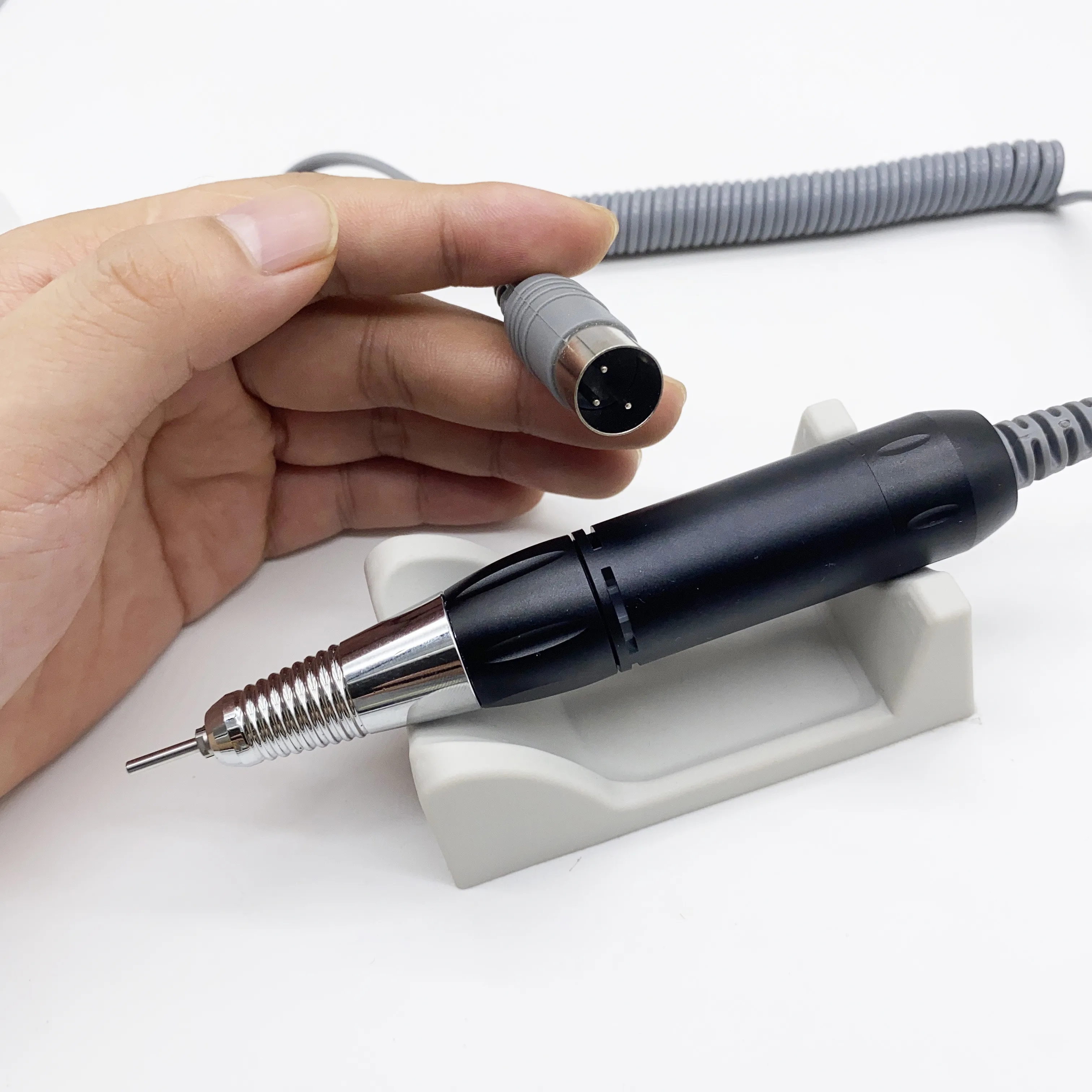 35000RPM Nail Drill Pen Electric Nail Drill Machine Stainless Steel Handle Electric Manicure Drill Accessory Nail Art Tool
35000RPM Nail Drill Pen Electric Nail Drill Machine Stainless Steel Handle Electric Manicure Drill Accessory Nail Art Tool