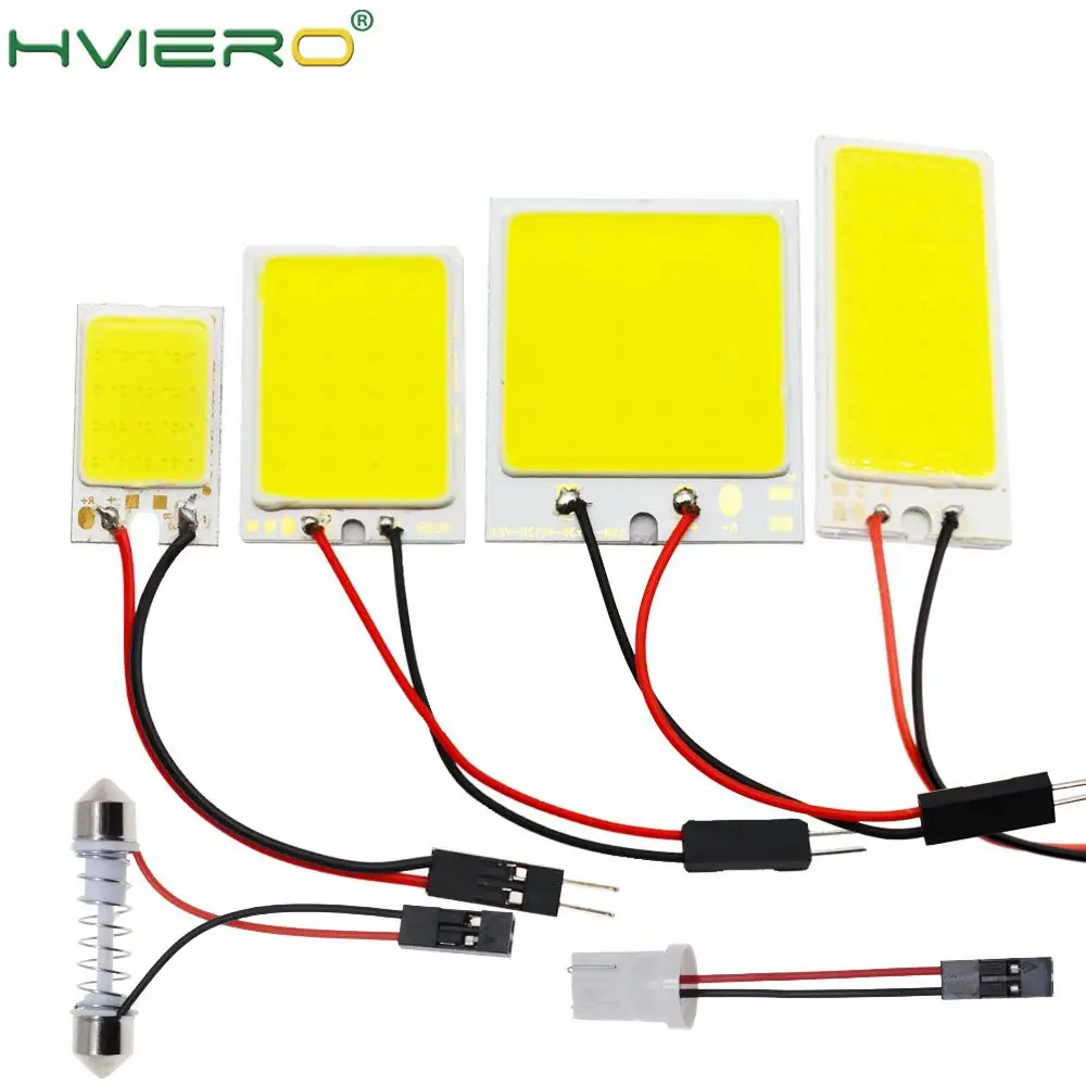 2X White 24 36 48Smd Cob Led Panel Auto Reading Map Lamp Panel Light Dome Festoon BA9S 3Adapter DC 12v Auto Led COB LED Lights
2X White 24 36 48Smd Cob Led Panel Auto Reading Map Lamp Panel Light Dome Festoon BA9S 3Adapter DC 12v Auto Led COB LED Lights
