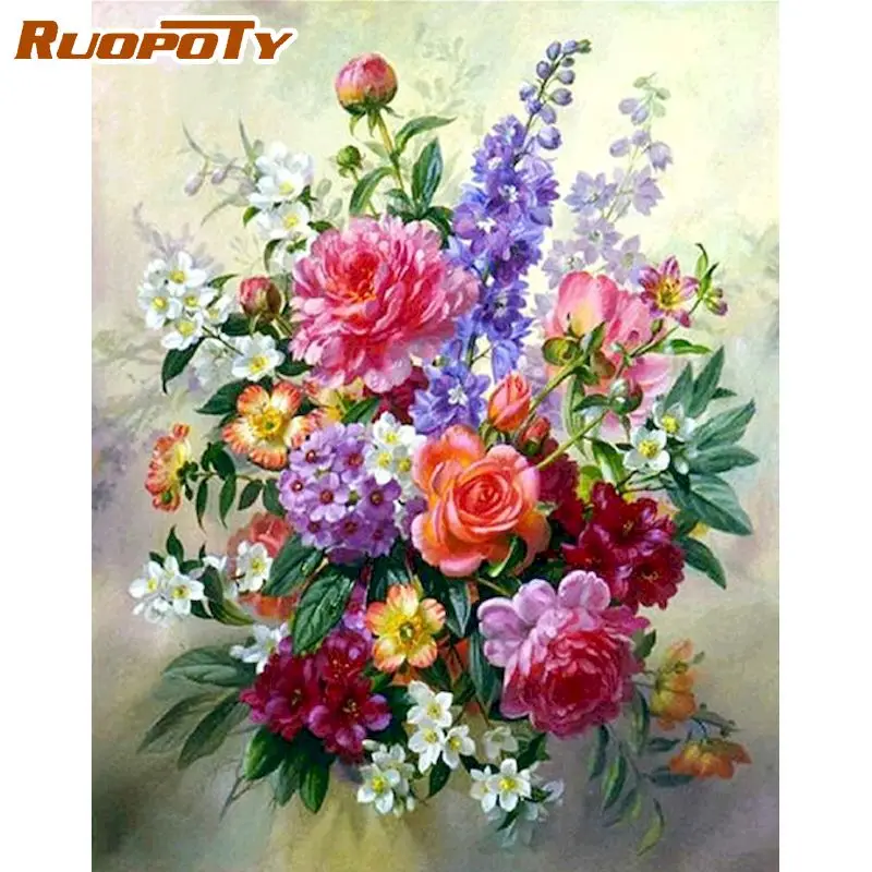 RUOPOTY 60x75cm Framed Painting By Numbers Kits For Adults Colorful Flower Picture By Number Handmade Diy Gift For Home Craft
RUOPOTY 60x75cm Framed Painting By Numbers Kits For Adults Colorful Flower Picture By Number Handmade Diy Gift For Home Craft