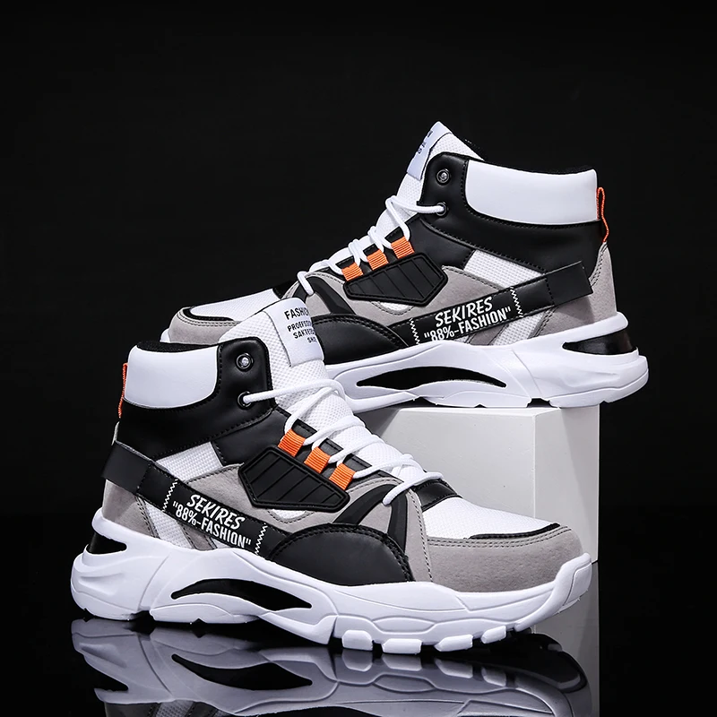 Men Running Shoes Lace Up Sport Shoes Men High Top Sneakers Outdoor Jogging Walking Athletic Shoes fashion Male Footwear 39-44
Men Running Shoes Lace Up Sport Shoes Men High Top Sneakers Outdoor Jogging Walking Athletic Shoes fashion Male Footwear 39-44
