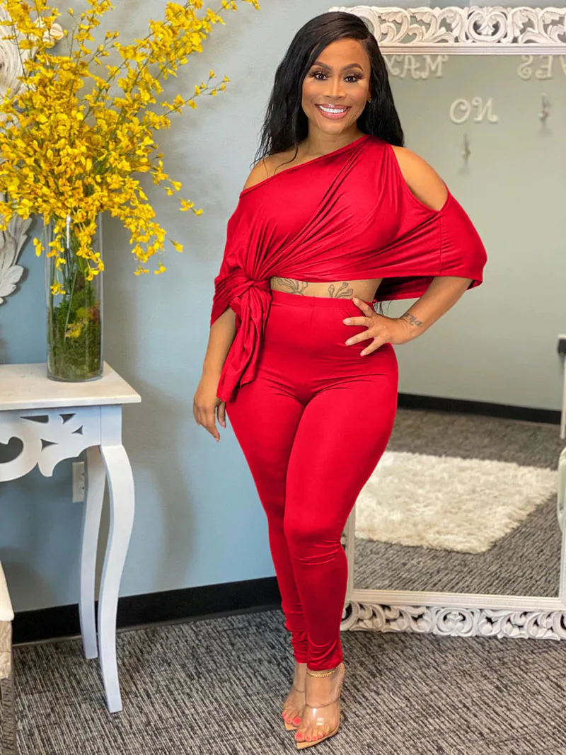 Solid Color Loose Irregular Fashion Casual Two Piece Sets European And American Women's Clothing
Solid Color Loose Irregular Fashion Casual Two Piece Sets European And American Women's Clothing