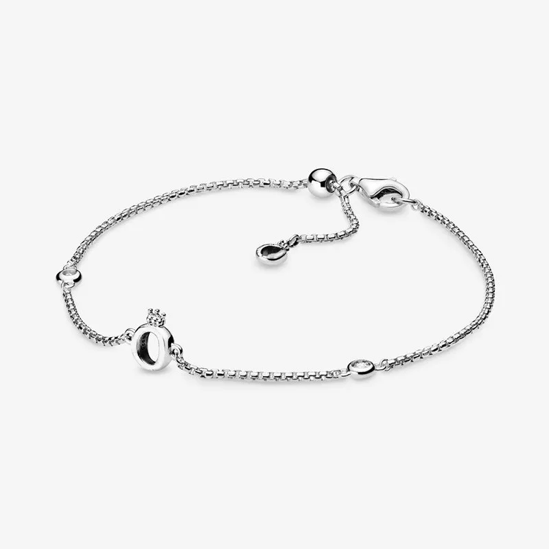 Authentic S925 Sterling Silver Glittering O-shaped Crown Bracelet For Women's Diy Jewelry Original Charm
Authentic S925 Sterling Silver Glittering O-shaped Crown Bracelet For Women's Diy Jewelry Original Charm