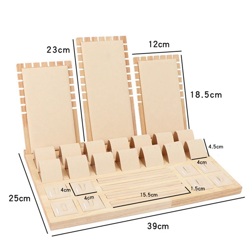 Bamboo Velvet Jewelry Display Earring Display Stand Black & Rotating Acrylic Earrings Ring Jewelry Exhibition Rack
Bamboo Velvet Jewelry Display Earring Display Stand Black & Rotating Acrylic Earrings Ring Jewelry Exhibition Rack