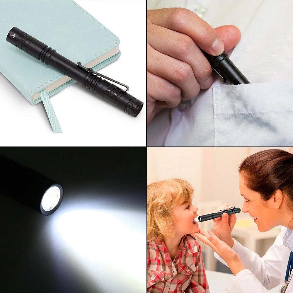 ZHIYU Mini Pocket LED Flashlight CREE XPE-Q5 Lamp Bead Household Waterproof Small Torch Uses 1/2 AAA Battery Outdoor Light
ZHIYU Mini Pocket LED Flashlight CREE XPE-Q5 Lamp Bead Household Waterproof Small Torch Uses 1/2 AAA Battery Outdoor Light