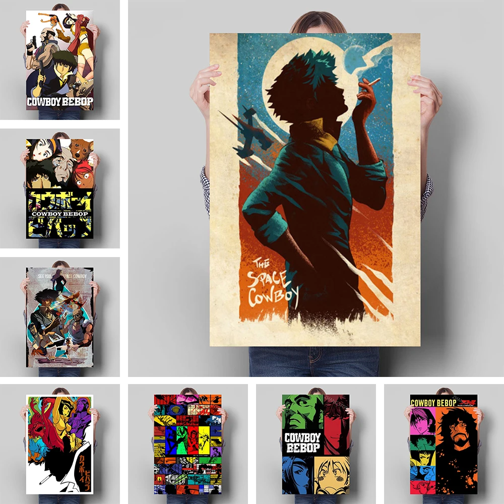 Japanese Classic Cowboy Bebop Anime Poster Canvas Painting And Living Room Wall Art Print Suitable For Modern Home Decor Picture
Japanese Classic Cowboy Bebop Anime Poster Canvas Painting And Living Room Wall Art Print Suitable For Modern Home Decor Picture