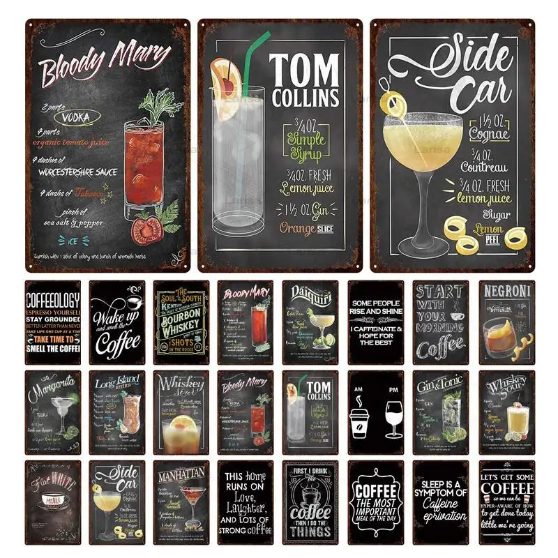 Mojito Martini Cocktail Metal Wall Tin Sign Kitchen Pub Home Decor Vintage Wine Glass Metal Painting for Beach Living Room Decor
Mojito Martini Cocktail Metal Wall Tin Sign Kitchen Pub Home Decor Vintage Wine Glass Metal Painting for Beach Living Room Decor