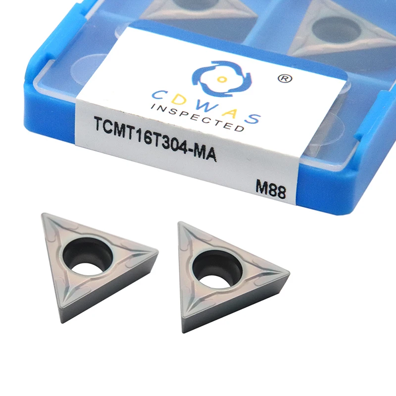 10PCS TCMT16T304 MA M88 Carbide Inserts Internal Turning Tool TCMT 16T304 Colorful Blade CNC Lathe Cutter Tools Cutting Tool
10PCS TCMT16T304 MA M88 Carbide Inserts Internal Turning Tool TCMT 16T304 Colorful Blade CNC Lathe Cutter Tools Cutting Tool