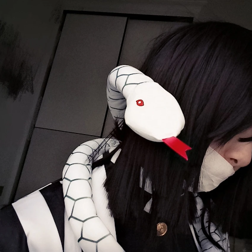 Anime Kimetsu no Yaiba Demon Slayer Iguro Obanai Snake Men Christmas Party Halloween Cosplay Costume Props Accessory Snake
Anime Kimetsu no Yaiba Demon Slayer Iguro Obanai Snake Men Christmas Party Halloween Cosplay Costume Props Accessory Snake