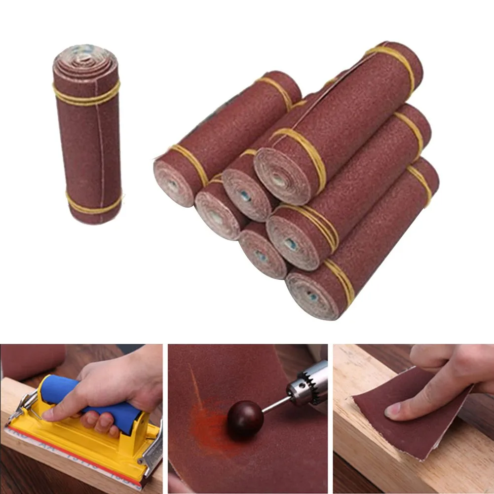 1Roll 1M 80-600 Grit Sandpaper Emery Cloth Roll Polishing Sand Paper For Grinding ToolsSandingAbrasiveSheets
1Roll 1M 80-600 Grit Sandpaper Emery Cloth Roll Polishing Sand Paper For Grinding ToolsSandingAbrasiveSheets