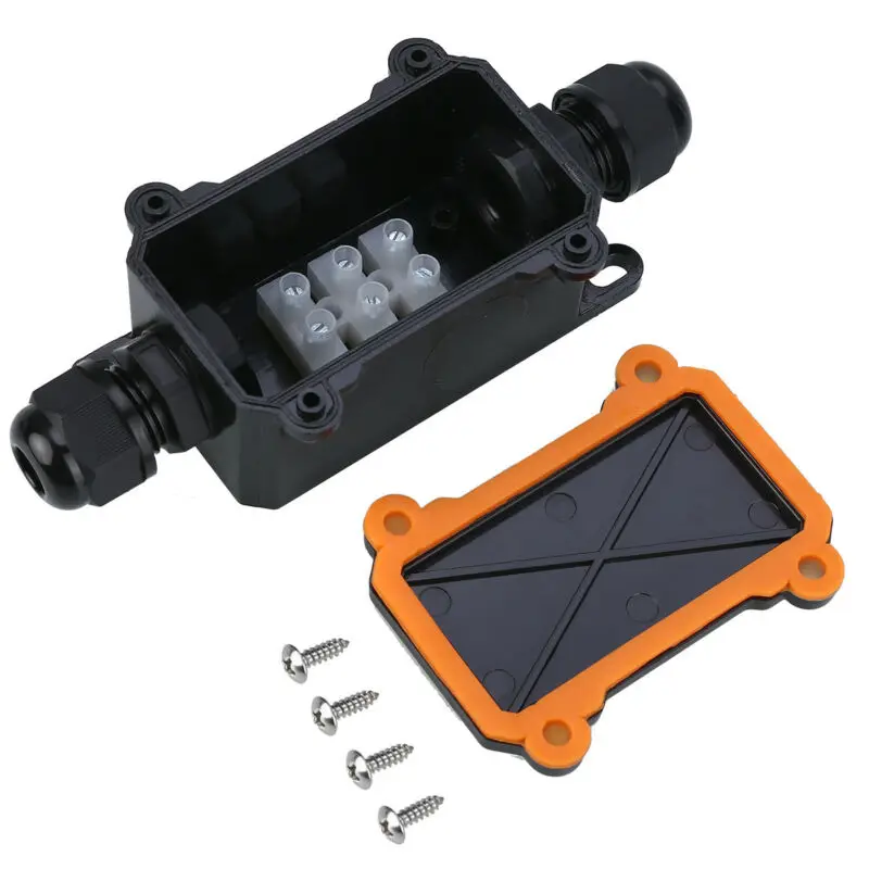 2 Way IP68 Waterproof Electrical Junction Box Cable Wire Connector Terminal Block Case DIY Electronic Enclosure
2 Way IP68 Waterproof Electrical Junction Box Cable Wire Connector Terminal Block Case DIY Electronic Enclosure