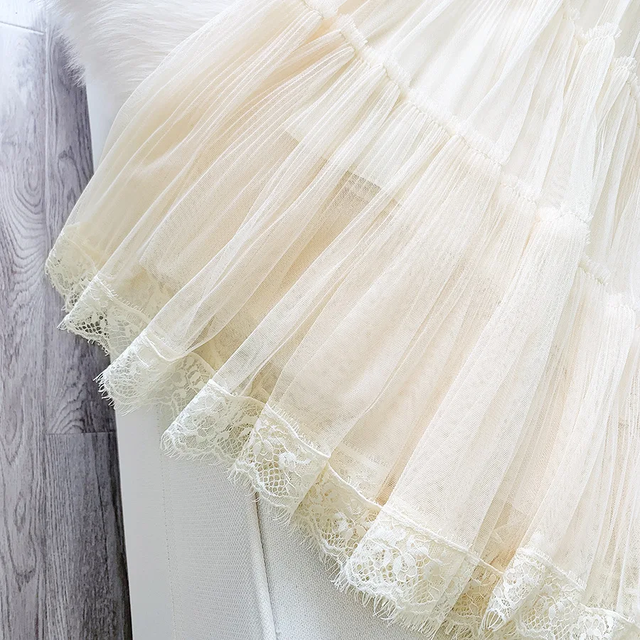 Lace Hem Skirt Womens 2020 New Summer High Waist Patchwork Mesh Skirts Slim A-Line Trumpet Tulle Skirt Big Swing Tutu Skirt Jupe
Lace Hem Skirt Womens 2020 New Summer High Waist Patchwork Mesh Skirts Slim A-Line Trumpet Tulle Skirt Big Swing Tutu Skirt Jupe