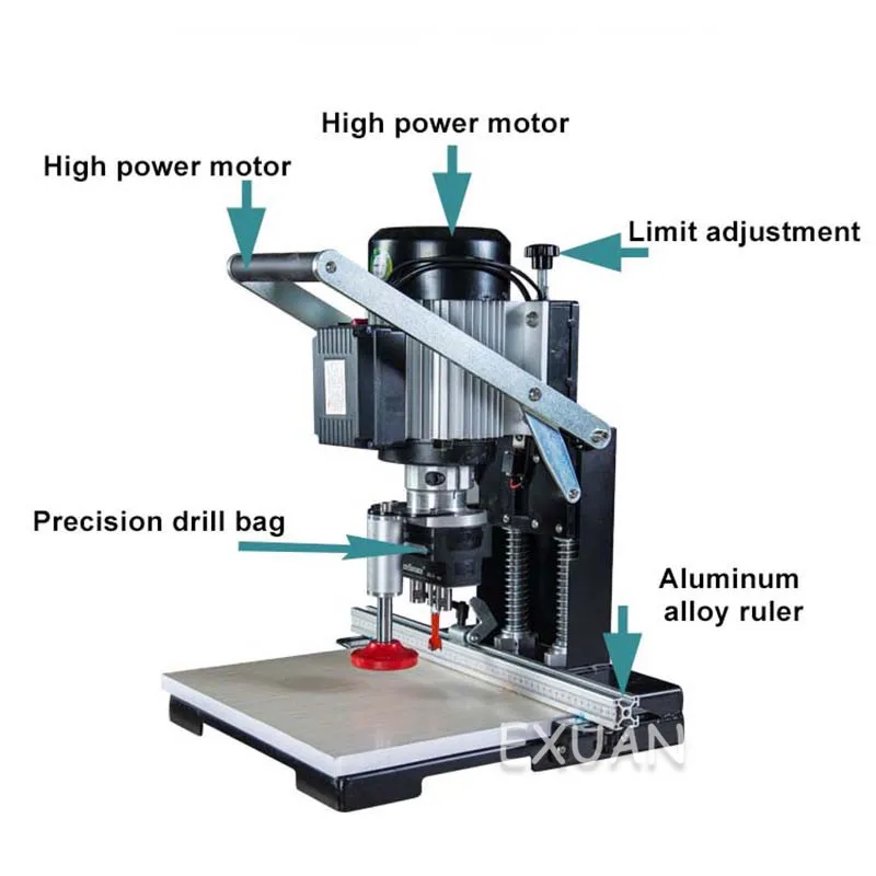 Hand press perforating hinge drill furniture factory dual-use accurate and efficient portable perforating machine
Hand press perforating hinge drill furniture factory dual-use accurate and efficient portable perforating machine