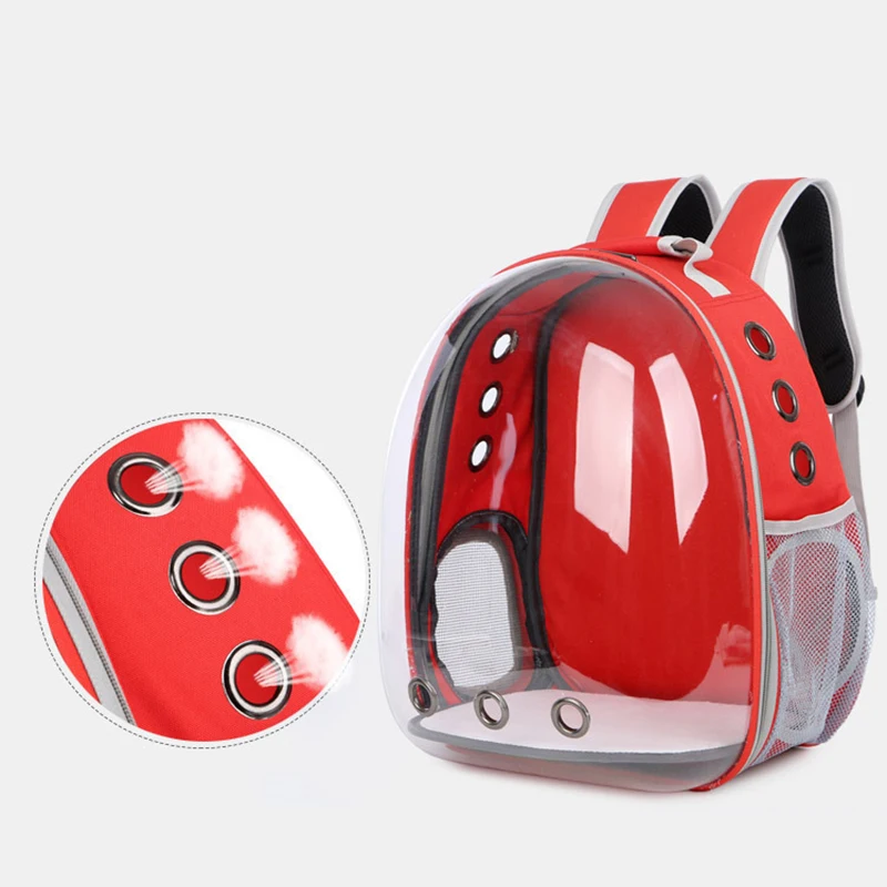 New Cat Carrier Bags Breathable Pet Carriers Small Dog Cat Backpack Travel Space Capsule Cage Pet Transport Bag Carrying
New Cat Carrier Bags Breathable Pet Carriers Small Dog Cat Backpack Travel Space Capsule Cage Pet Transport Bag Carrying