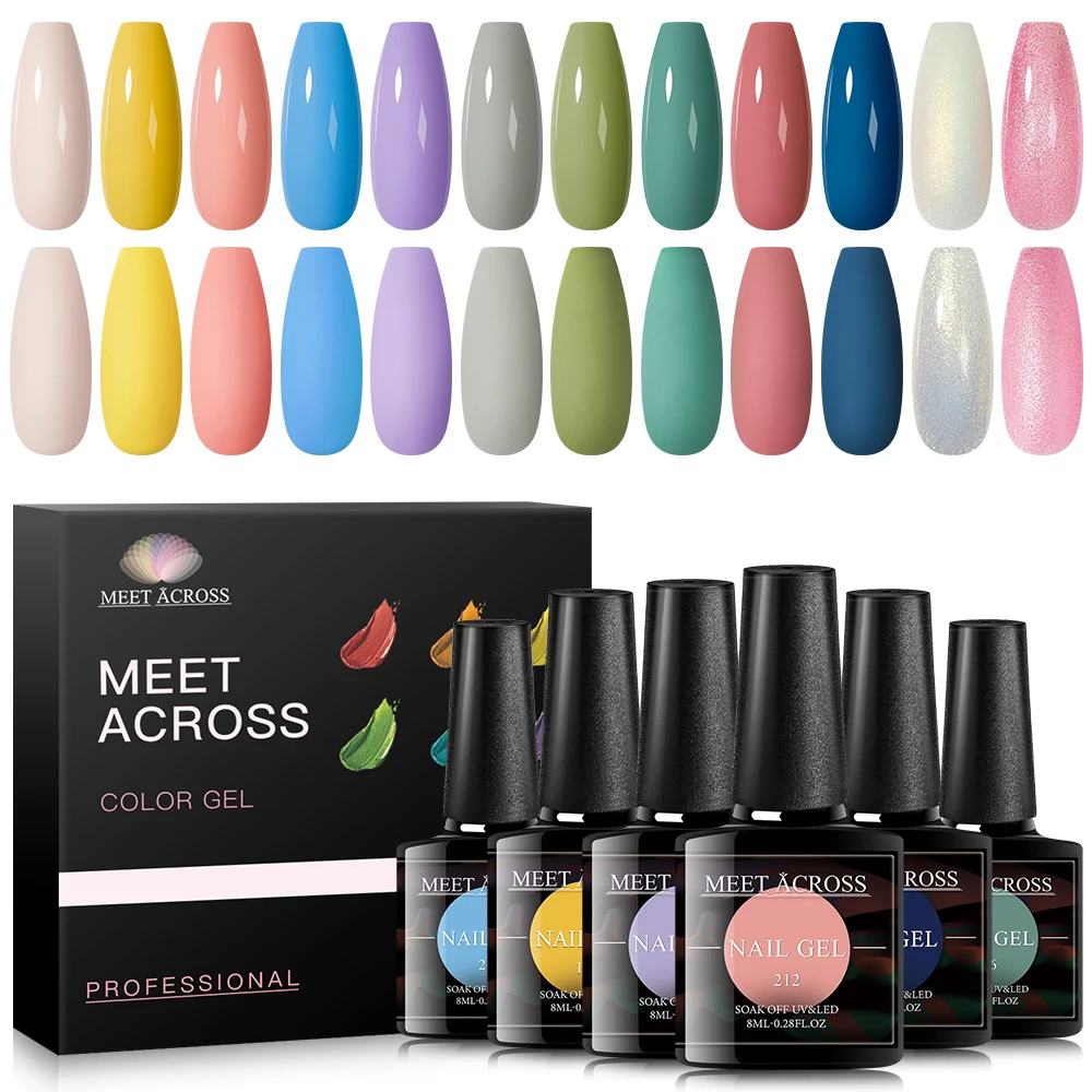 MEET ACROSS 12pcs УФ-гель для ногтей набор нюдовых цветов серии гибридные Лаки удаляемые замачиванием УФ-гель 8 мл стеклянный гель для самостоятель...
MEET ACROSS 12pcs УФ-гель для ногтей набор нюдовых цветов серии гибридные Лаки удаляемые замачиванием УФ-гель 8 мл стеклянный гель для самостоятель...