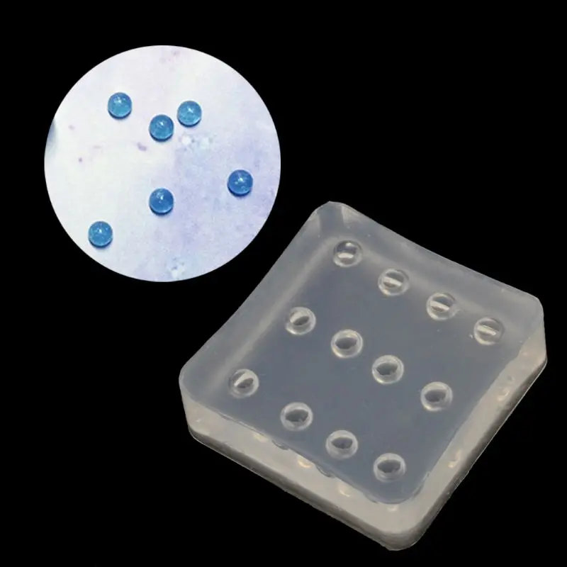 Transparent Silicone Mini 4mm Round Opal Beads Mold Epoxy Resin Jewelry Tools L5YB 
Transparent Silicone Mini 4mm Round Opal Beads Mold Epoxy Resin Jewelry Tools L5YB