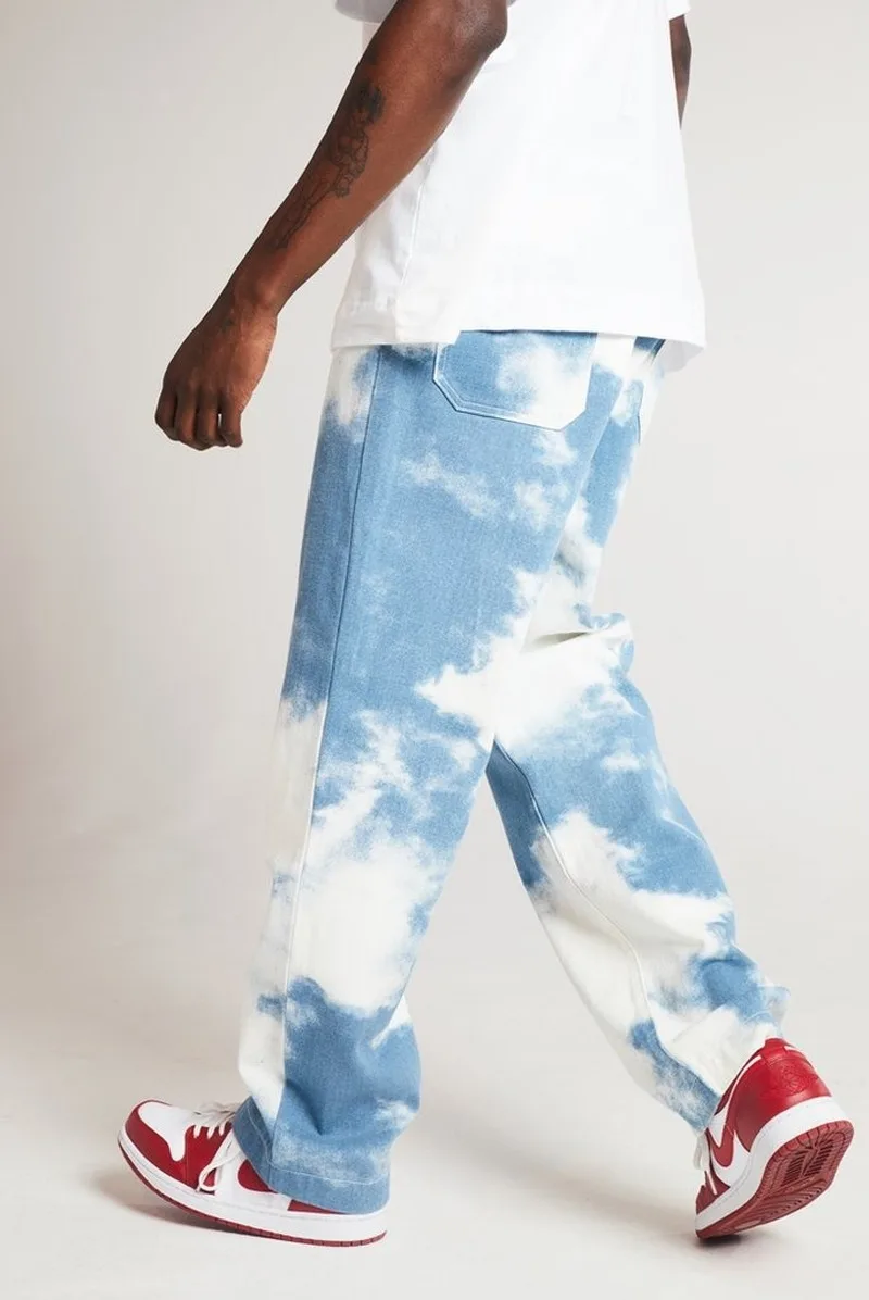 Top Selling Product In 2021 New Men's Pants Loose White Washed Straight Tie-dye Denim Trousers Men's Clothing
Top Selling Product In 2021 New Men's Pants Loose White Washed Straight Tie-dye Denim Trousers Men's Clothing