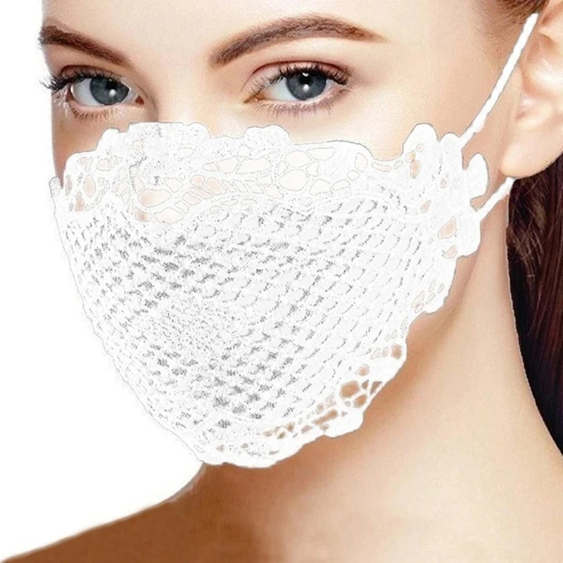 Women Face Mask Washable Dust Proof Lace Patchwork Mask Solid Color Resuable Windproof Fashion Care Mask
Women Face Mask Washable Dust Proof Lace Patchwork Mask Solid Color Resuable Windproof Fashion Care Mask
