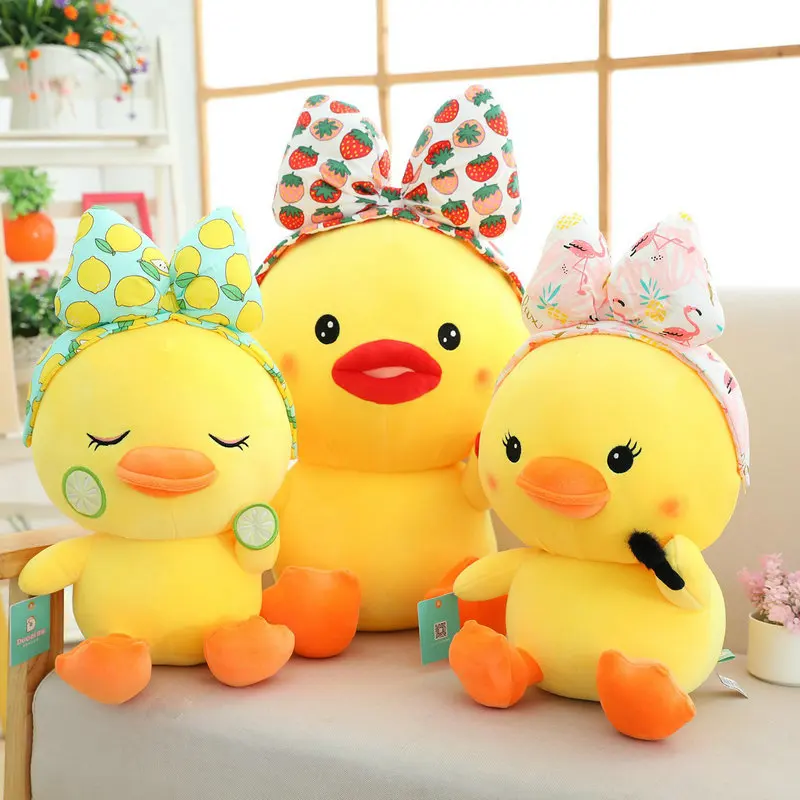 High Quality Super Soft makeup Yellow Duck plush Toy Stuffed Lipstick eyelash facemask Decor Yellow Duck Stuffed Cartoon animals
High Quality Super Soft makeup Yellow Duck plush Toy Stuffed Lipstick eyelash facemask Decor Yellow Duck Stuffed Cartoon animals