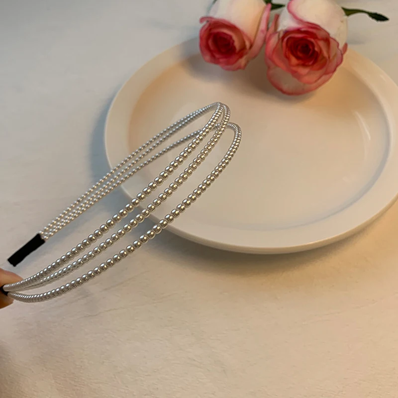 2 Styles Simulation Pearl Hairbands Women Hair Accessories Korean Handmade Bow Flower Hoops Headband Wedding Ornaments 2021 New
2 Styles Simulation Pearl Hairbands Women Hair Accessories Korean Handmade Bow Flower Hoops Headband Wedding Ornaments 2021 New