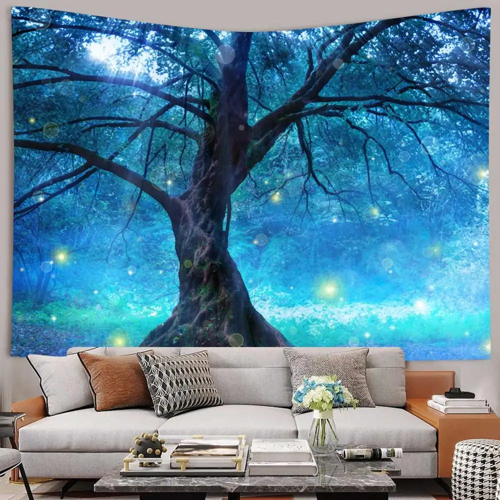 Fantasy Forest Wall Tapestry Fantasy Plant Forest Art Wall Hanging Tapestries for Living Room Home Dorm Decor
Fantasy Forest Wall Tapestry Fantasy Plant Forest Art Wall Hanging Tapestries for Living Room Home Dorm Decor