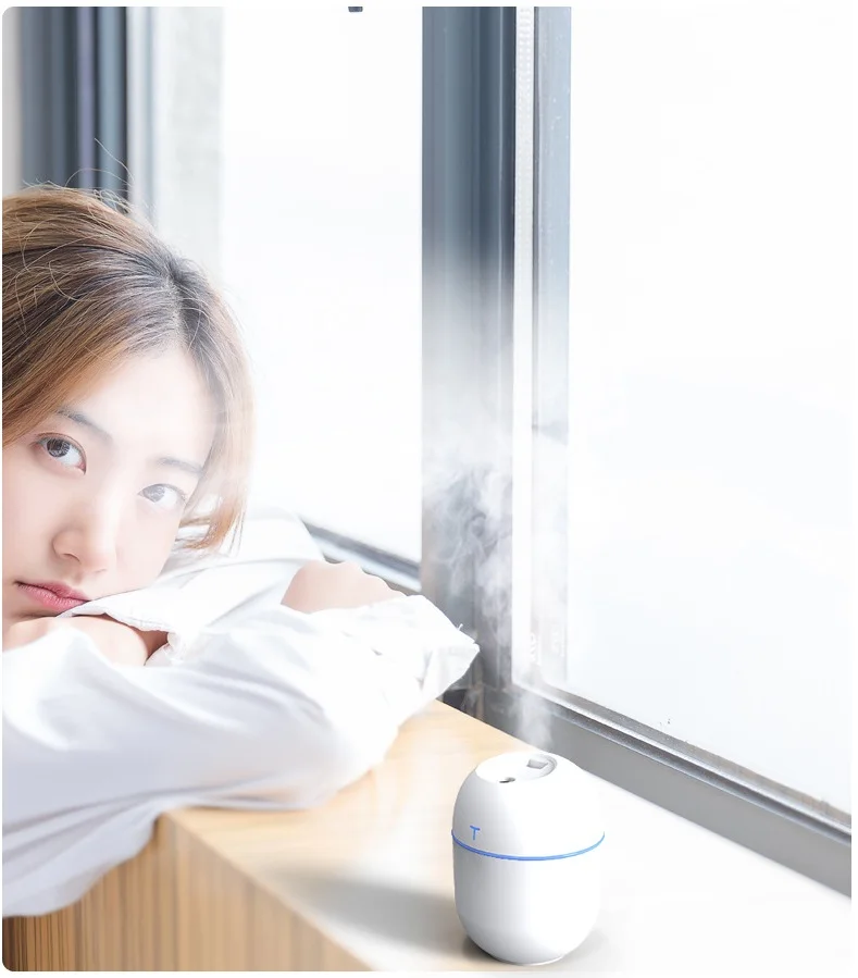 200ML Ultrasonic Mini Air Humidifier Aroma Essential Oil Diffuser for Home Car USB Fogger Mist Maker with LED Night Lamp
200ML Ultrasonic Mini Air Humidifier Aroma Essential Oil Diffuser for Home Car USB Fogger Mist Maker with LED Night Lamp