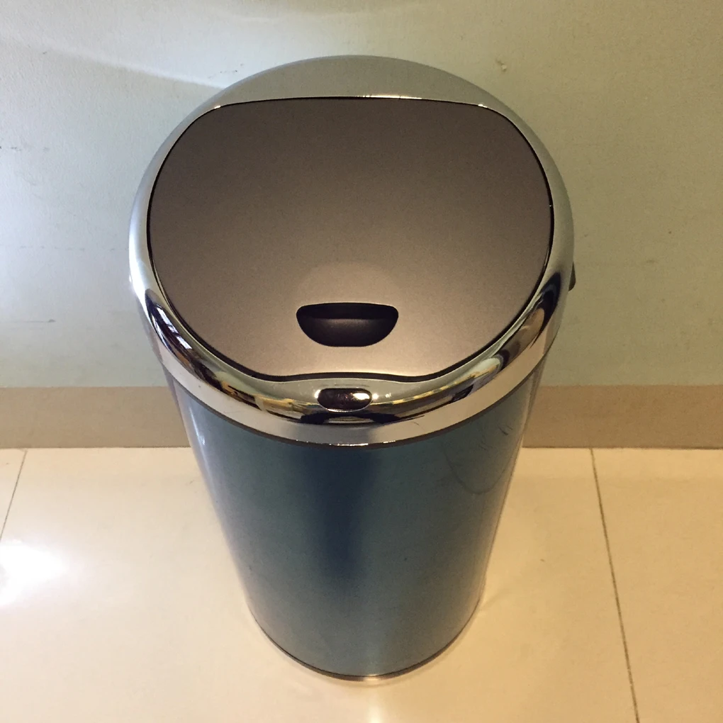 Automatic Intelligent Sensor Trash Can Kitchen Stainless Steel Waste Bin Bathroom Small Cestino Spazzatura Garbage Can EA6LJT
Automatic Intelligent Sensor Trash Can Kitchen Stainless Steel Waste Bin Bathroom Small Cestino Spazzatura Garbage Can EA6LJT