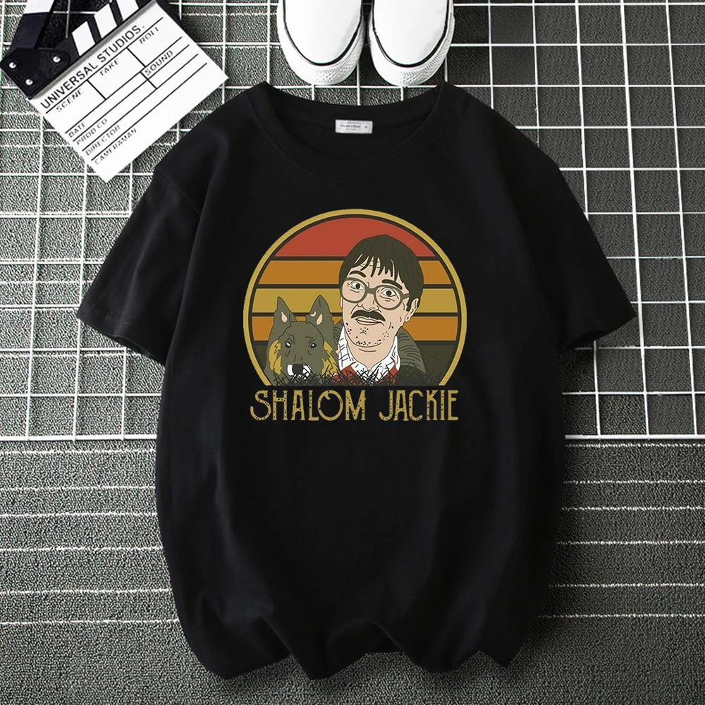 Shalom Jackie Friday Night Dinner Parody Wilson Funny Tee Shirt for Men Woman Casual Loose Fashion Tops Male Harajuku T-Shirts
Shalom Jackie Friday Night Dinner Parody Wilson Funny Tee Shirt for Men Woman Casual Loose Fashion Tops Male Harajuku T-Shirts