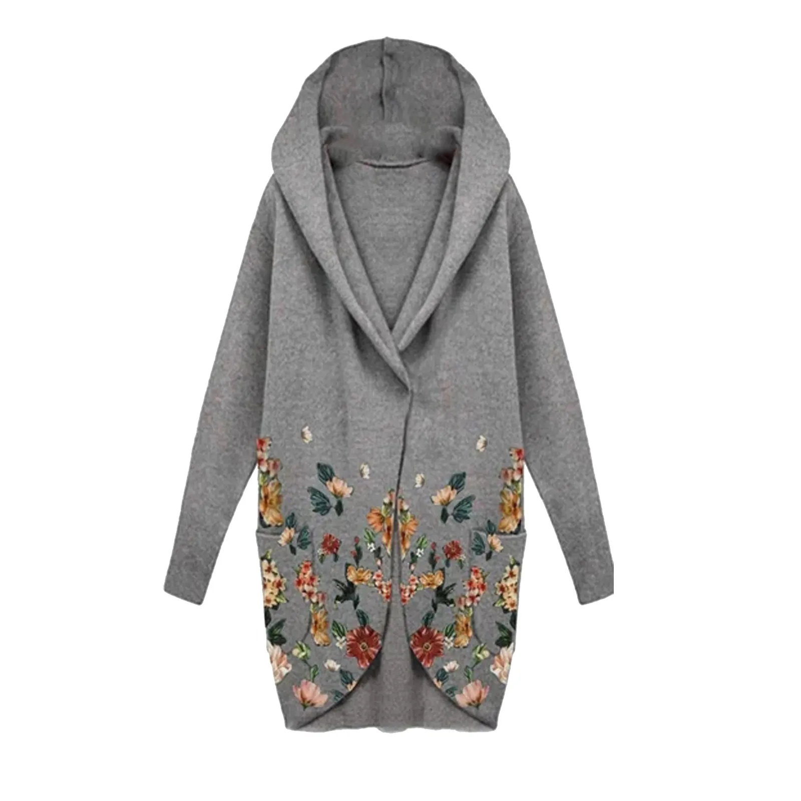Women Warm Hoodie Floral Print Cloth Cardigan Jacket Coat Long Outerwear women coats and jackets winter women's jacket 2020
Women Warm Hoodie Floral Print Cloth Cardigan Jacket Coat Long Outerwear women coats and jackets winter women's jacket 2020
