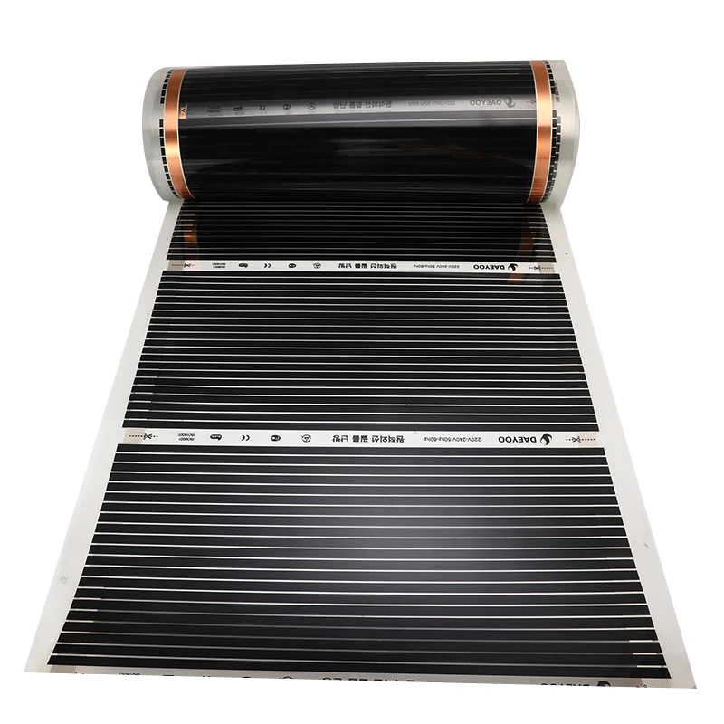 50cm*4m/50cm*6m 220V Electric Heating Film Infrared Underfloor Foil Living Room Warming Mat 220W/ Floor Heating Parts Systems &
50cm*4m/50cm*6m 220V Electric Heating Film Infrared Underfloor Foil Living Room Warming Mat 220W/ Floor Heating Parts Systems &