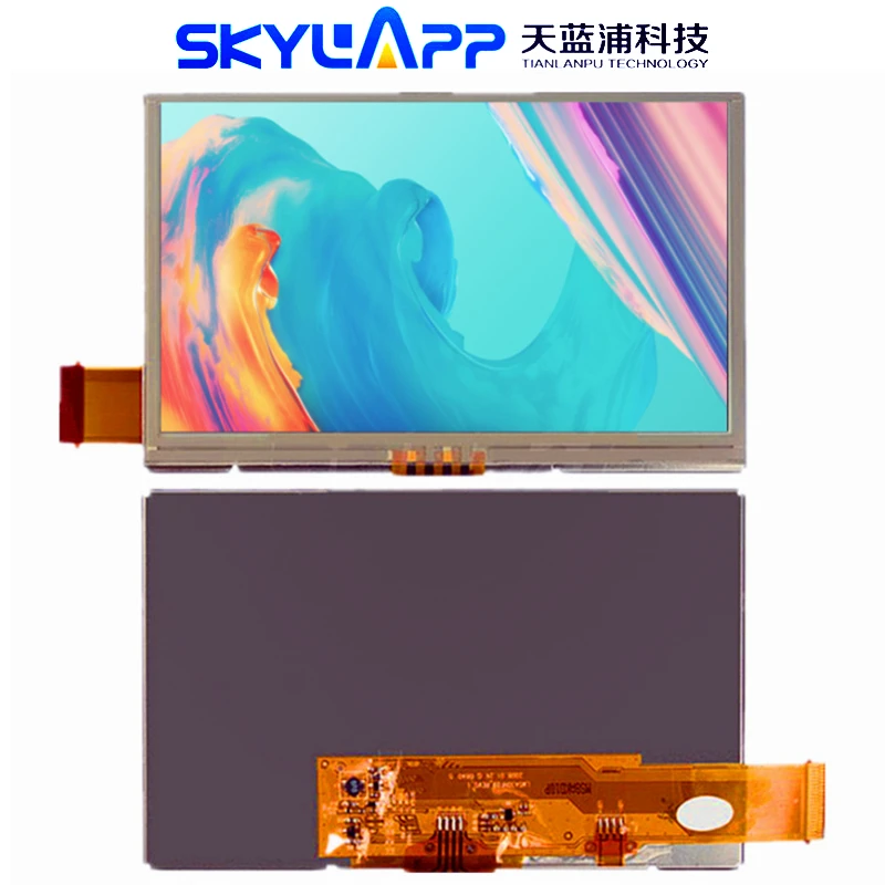 Полный ЖК-экран 4 3 дюйма для LMS430HF09-003 GPS автомобильный навигатор 45 контактов