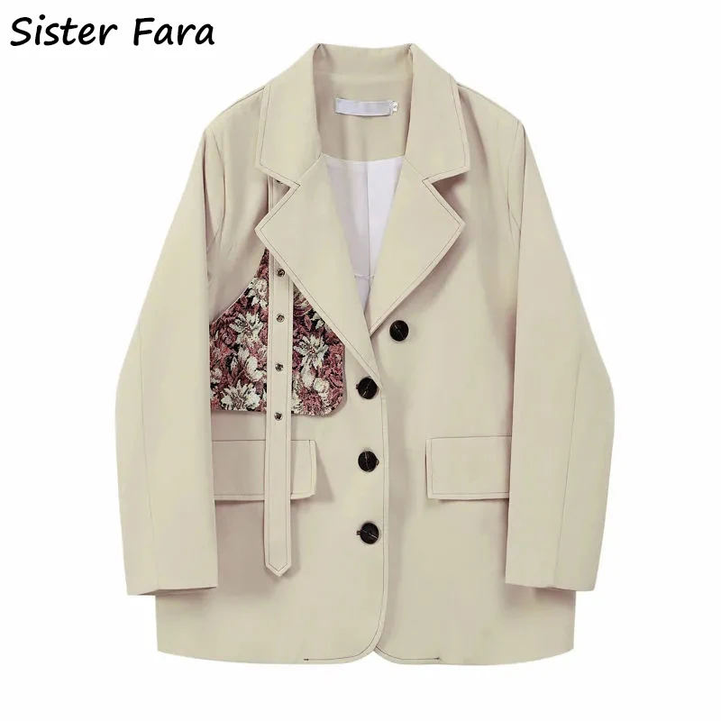 Блейзер Женский однобортный на шнуровке, на осень/весну
Блейзер Женский однобортный на шнуровке, на осень/весну