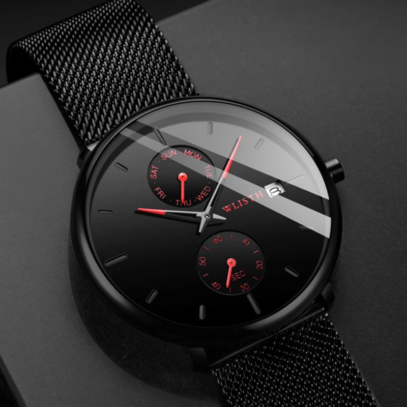 Men Watch WLISTH Watch Women Quartz Dress Watch for Men Dress Watches Fashion Unisex Ultra Thin Wristwatch Relojes Para Hombre 
Men Watch WLISTH Watch Women Quartz Dress Watch for Men Dress Watches Fashion Unisex Ultra Thin Wristwatch Relojes Para Hombre