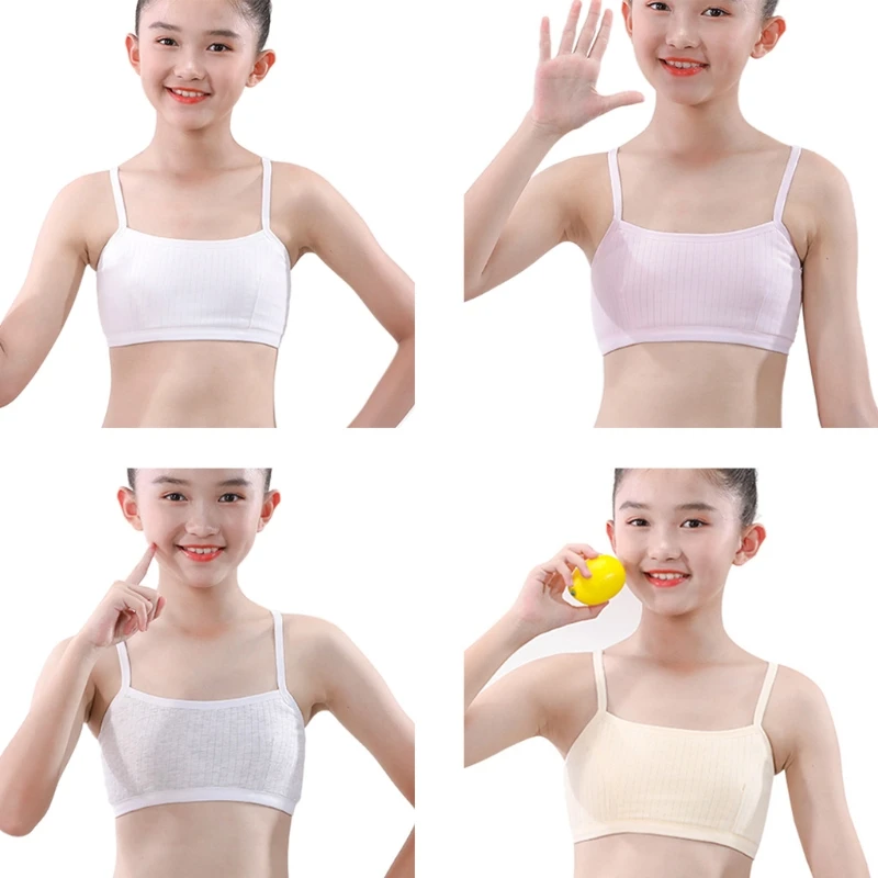 2022 New Teen Girls Cotton Training Bra Spaghetti Strap Mesh Back Wirefree Underwear Vest
2022 New Teen Girls Cotton Training Bra Spaghetti Strap Mesh Back Wirefree Underwear Vest