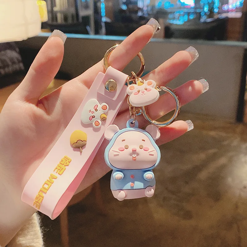 2020 New Cute Cartoon Creative Hamster KeyChain Girl Animal Key Chain Bag Car Pendant Key Ring Holder Accessorie Gift Wholesale
2020 New Cute Cartoon Creative Hamster KeyChain Girl Animal Key Chain Bag Car Pendant Key Ring Holder Accessorie Gift Wholesale