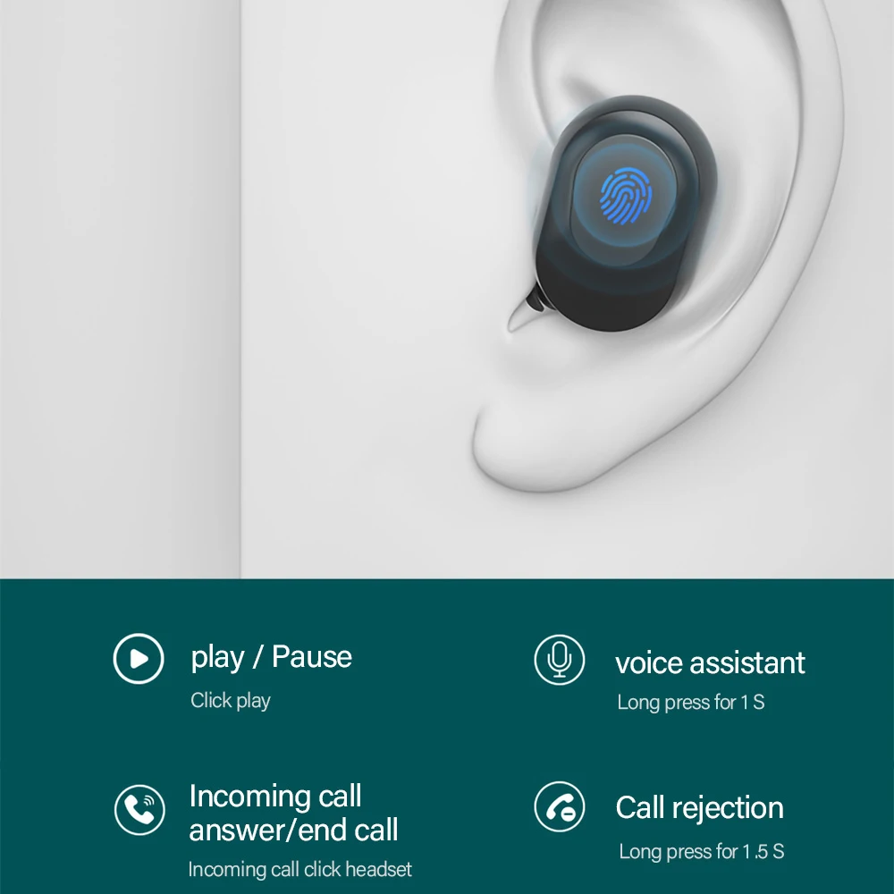 Bluetooth TWS Headphone With Microphone Earbuds Gaming Wireless Earphone Headset Gamer For iPhone Android Phone Sport Blutooth
Bluetooth TWS Headphone With Microphone Earbuds Gaming Wireless Earphone Headset Gamer For iPhone Android Phone Sport Blutooth