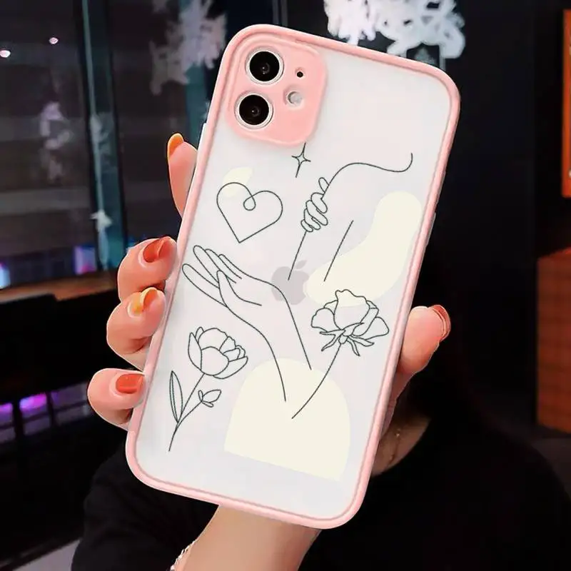 Abstract line art design pattern Phone Cases matte transparent For iphone 7 8 11 12 plus mini x xs xr pro max cover
Abstract line art design pattern Phone Cases matte transparent For iphone 7 8 11 12 plus mini x xs xr pro max cover