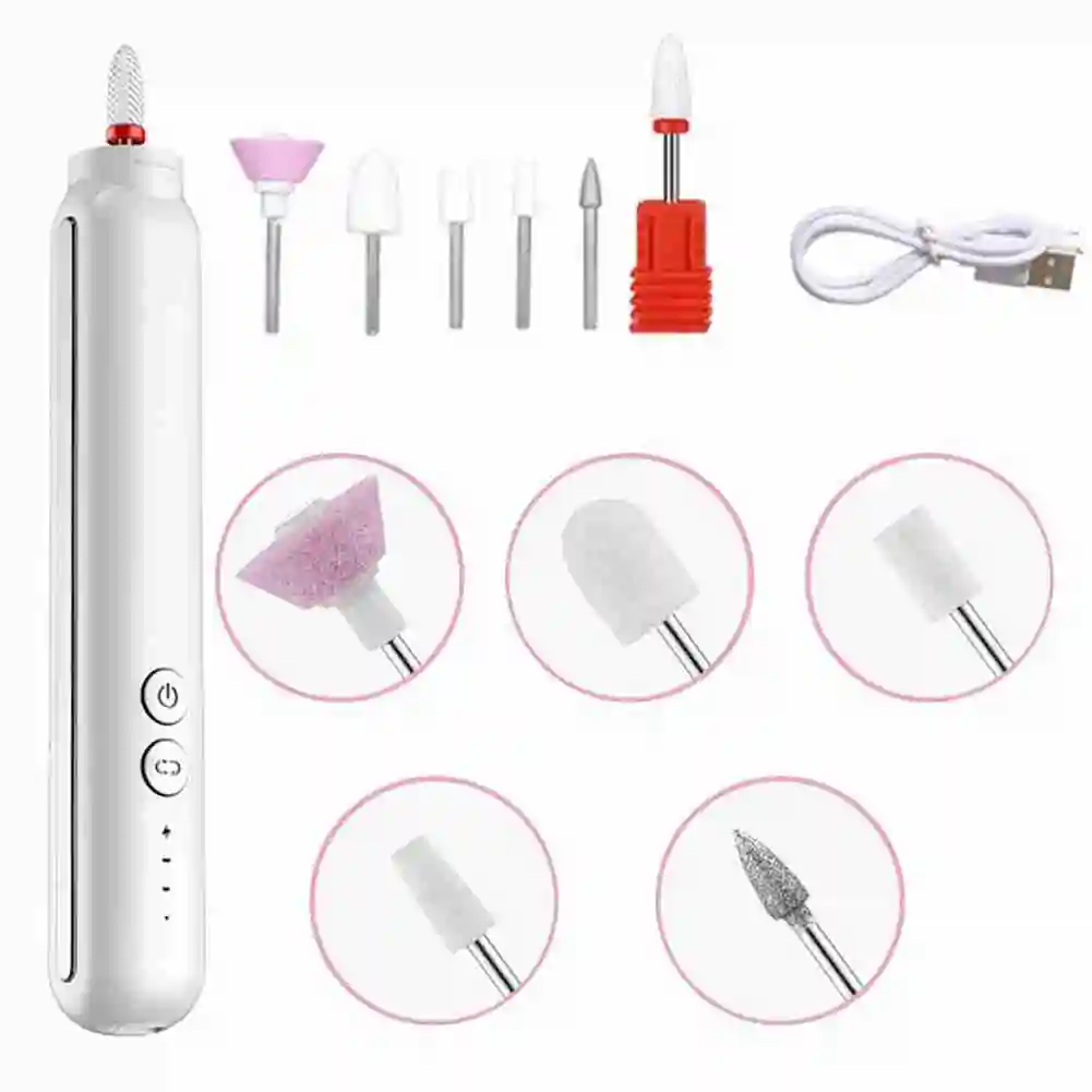Wireless Electric Nail Drill Machine Pedicure Manicure Drill Set Mill Cutter Set Nail File 12500RPM Polishing Equipment
Wireless Electric Nail Drill Machine Pedicure Manicure Drill Set Mill Cutter Set Nail File 12500RPM Polishing Equipment